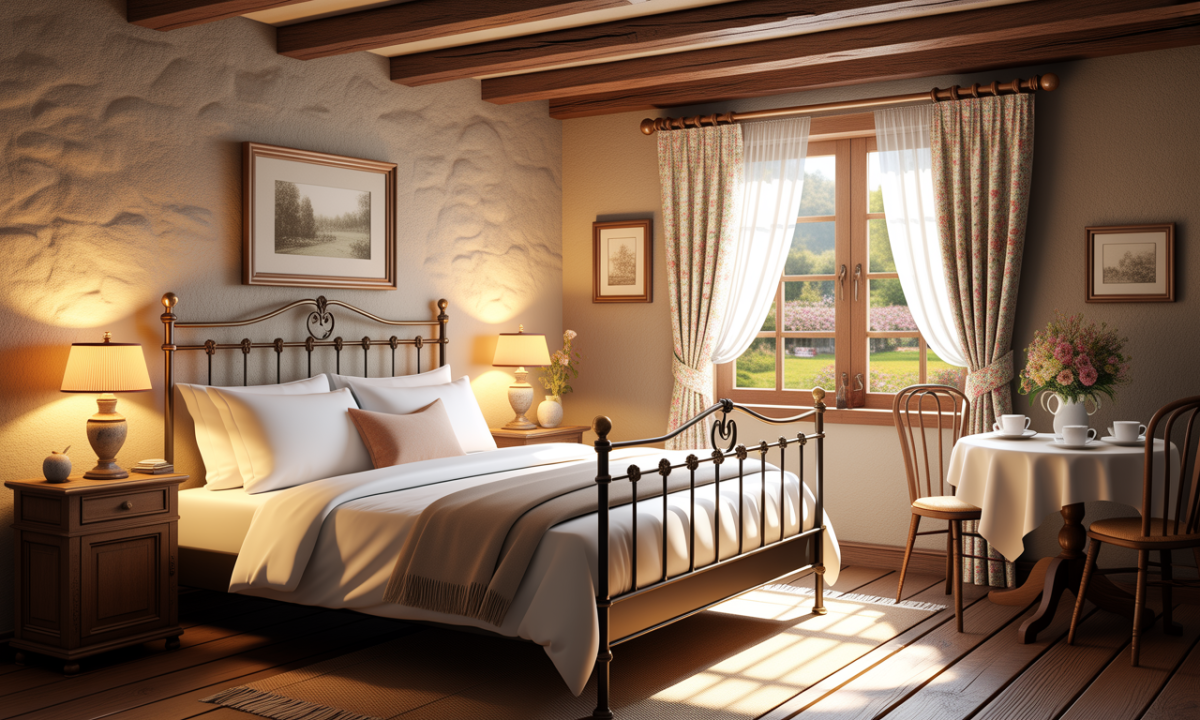 Vous cherchez un séjour de caractère en chambre d’hôtes ? découvrez nos chambres d'hôtes de charme pour un séjour authentique et chaleureux, alliant confort et caractère dans un cadre unique.
